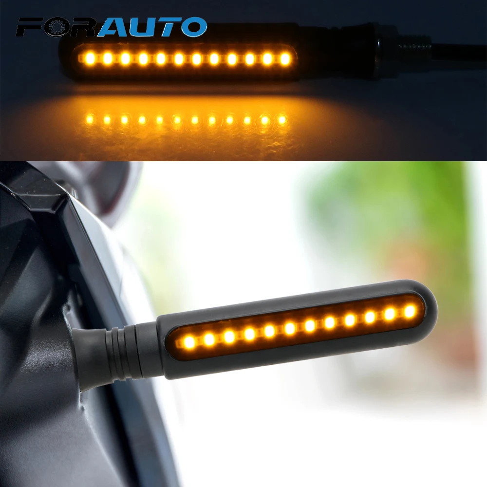 1 шт. указатели поворота для мотоцикла FORAUTO сигнальная лампа светодиодные дневные