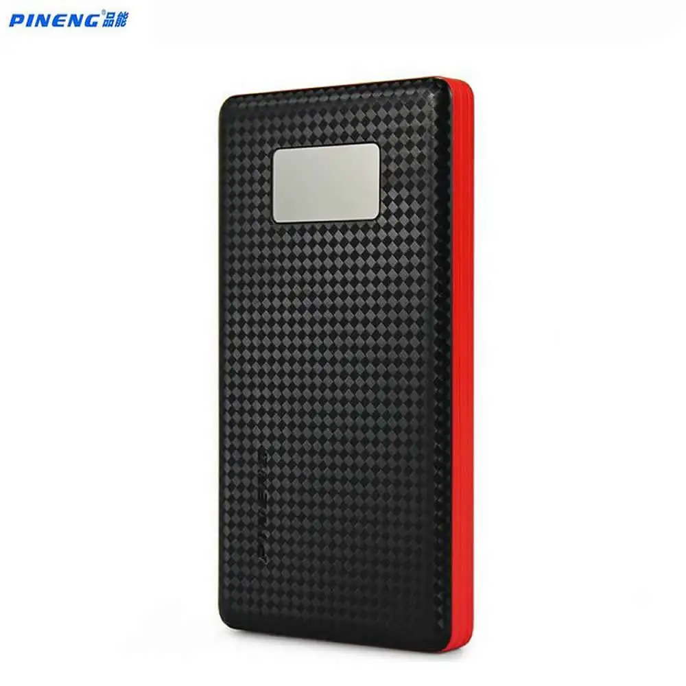 Портативное зарядное устройство Pineng PN960 с двумя USB портами 6000 мАч для iPhone X Samsung