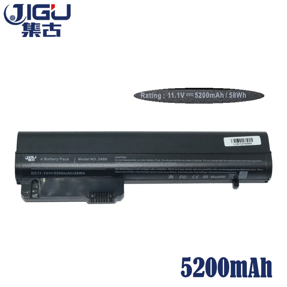 JIGU Laptop Battery For HP 2533t EliteBook 2530p 2540p Hp Compaq Business Notebook 2400 2510p NC2400 6CELLS|battery for hp|laptop battery hplaptop |