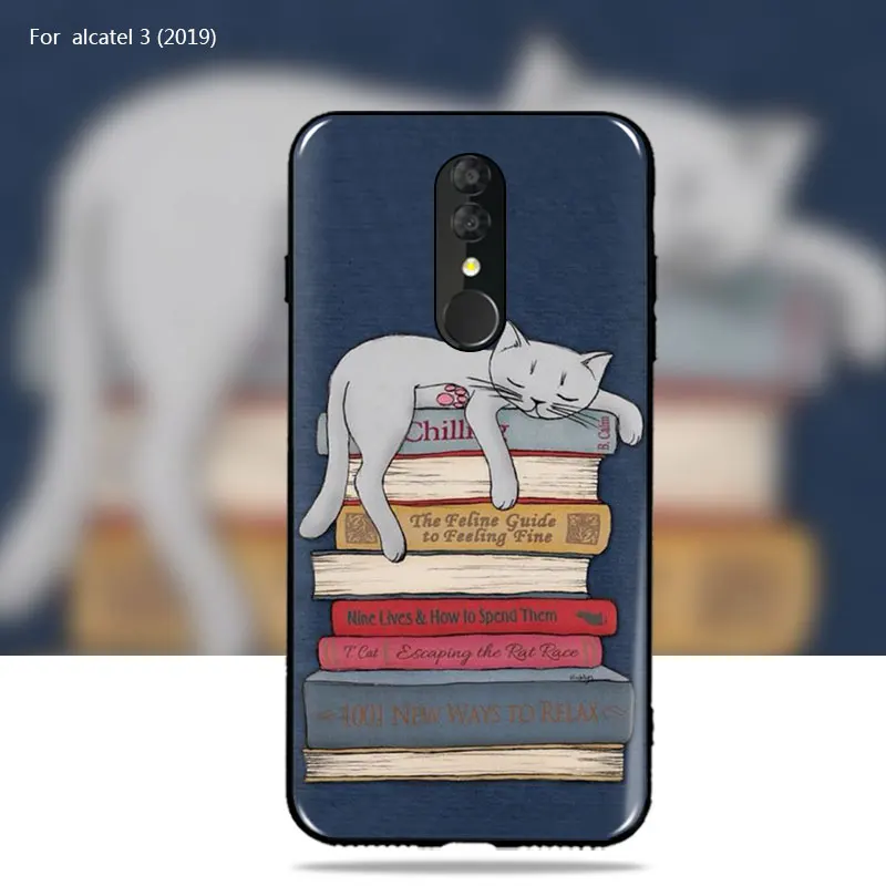 For Alcatel 3 2019 5053Y Case 5053D 5053K 3L Cover Soft TPU Animals Unicorn cat case for Phone |