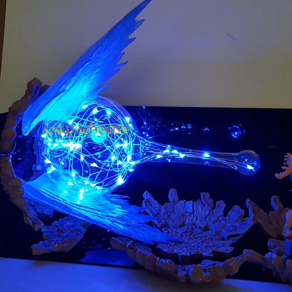 Лампа Dragon Ball Сон Гоку светодиодные ночные светильники Kamehameha Lampara Goku Super Saiyan DBZ