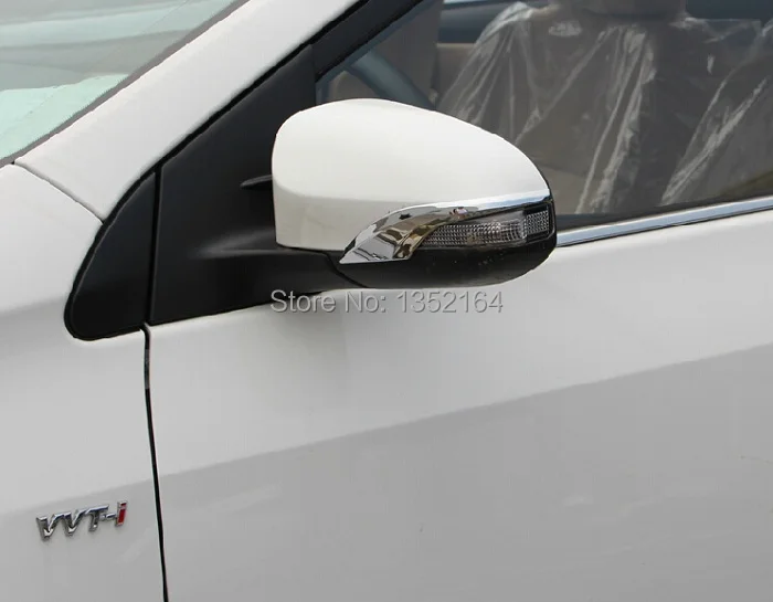Автомобильная отделка зеркала заднего вида наклейка на боковое зеркало для toyota