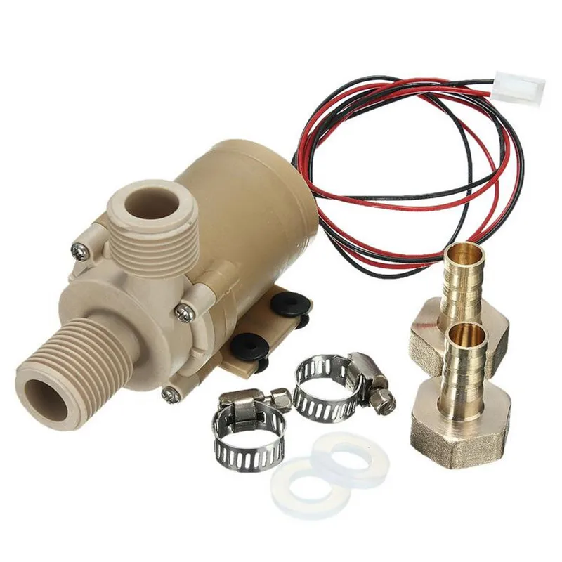 1pc DC 12V Solar Hot Water Circulation Pump Brushless Motor Brand New | Обустройство дома