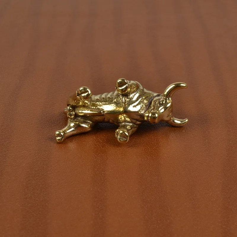 high quality brass bull keychain 3D animal car key chain holder creative portachiavi chaveiro llaveros hombre | Украшения и