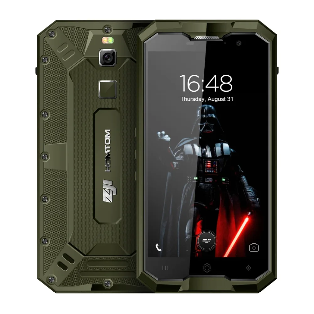 HOMTOM зоджи Z8 IP68 Водонепроницаемый сотовый телефон 5 0 &quot4 Гб Оперативная память 64