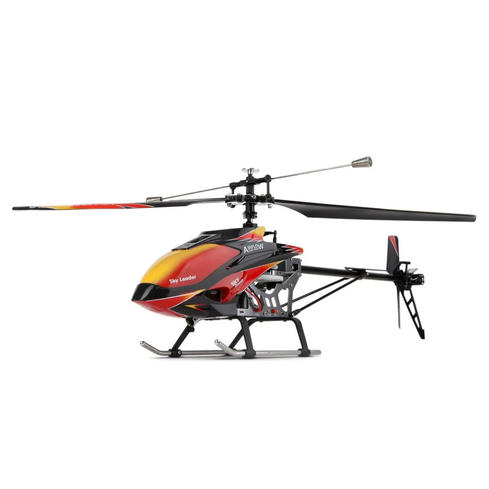 Wltoys V913 Бесщеточный 2,4G 4CH с одним лезвием Встроенный гироскоп супер стабильный полет Высокоэффективный двигатель RC вертолет