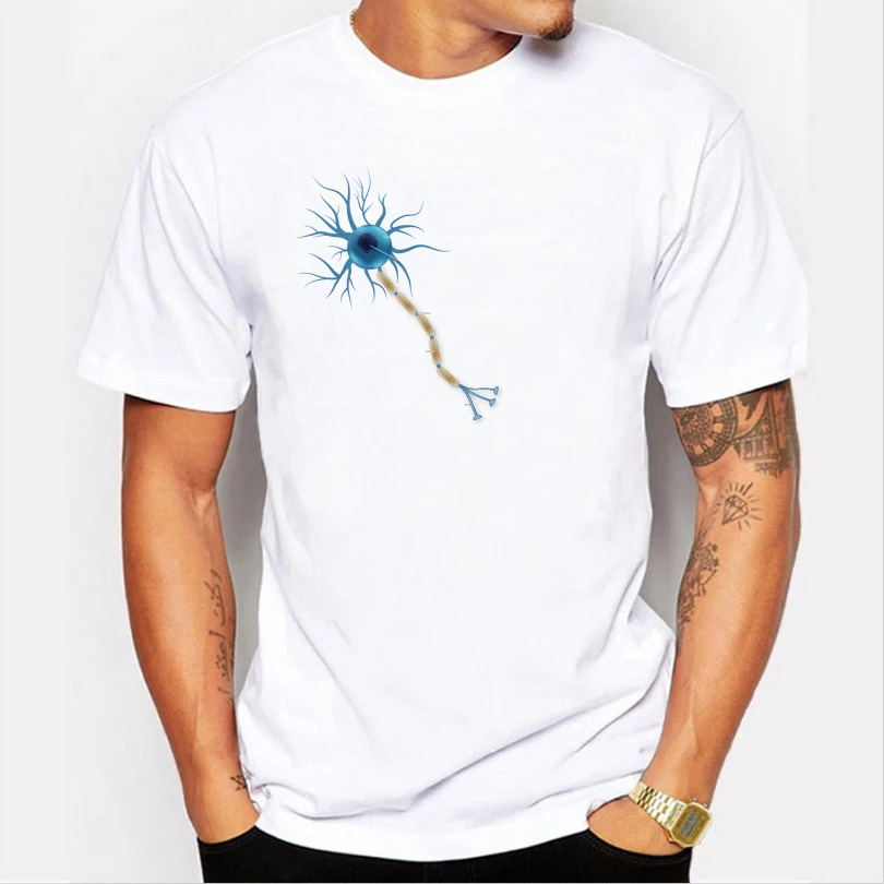 VINCKWTSV New 2017 Fashion t shirt Cartoon Bacteria Streetwear Men O-neck Modal Short Sleeve Novelty t-shirt | Мужская одежда