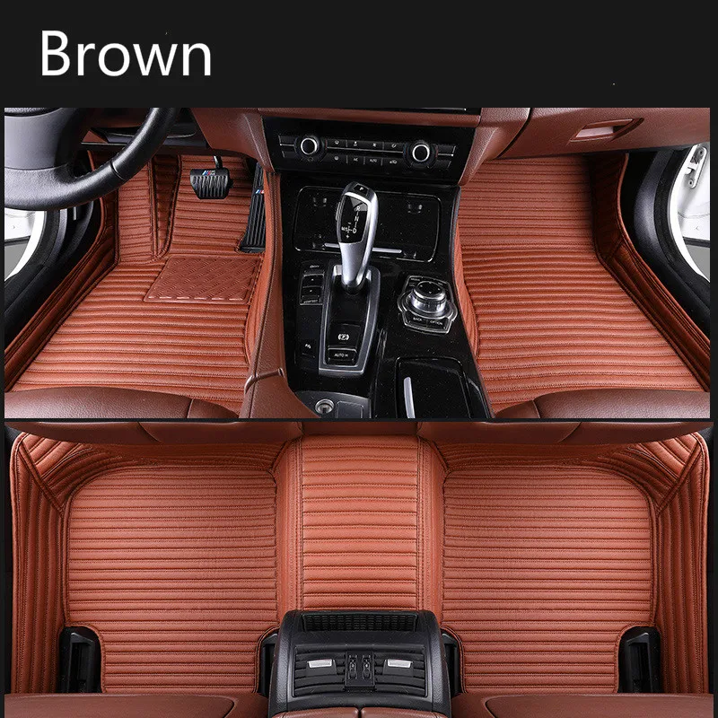 custom carpets for Chrysler 300c PT cruiser Town &amp Country grand voyager Leather Car Floor Auto Mats Accessories | Автомобили и