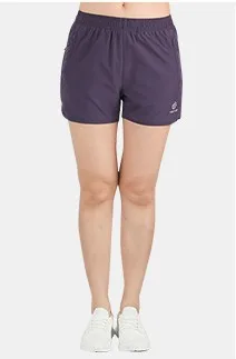 Women Purple TECTOP эластичные короткие мужские шорты для бега женские с карманом на молнии светло 75d четыре стороны стрейч короткие шорты черный - Цвет: Women Purple