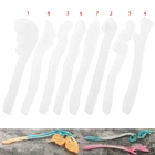 Заколка для волос сделай сам, силиконовая форма для изготовления палочек для волос, ювелирных изделий, подвесок, эпоксидной смолы