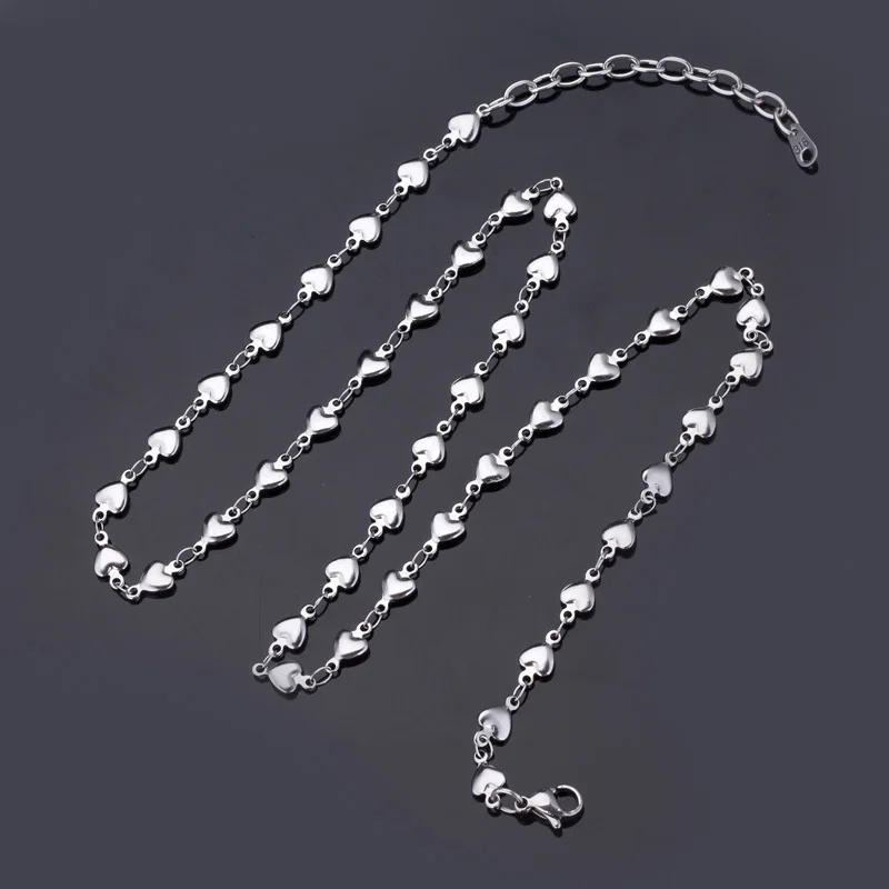 Сердце Ожерелье Сделано С Высококачественной Нержавеющей Стали 316L Ювелирные