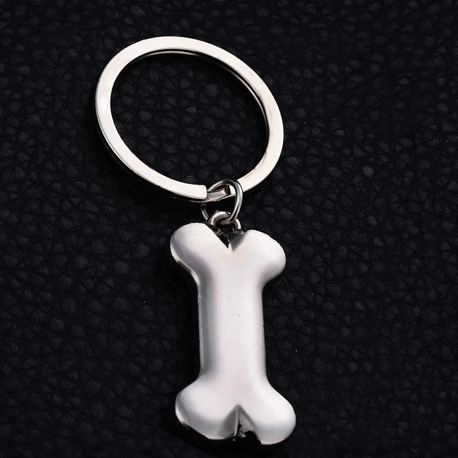 

Zinc Alloy Bones Key Chain Ring Holder Creative Casual Personality Women Men Car Keychain Charm Bag Keyfobs Jewelry Gift J056