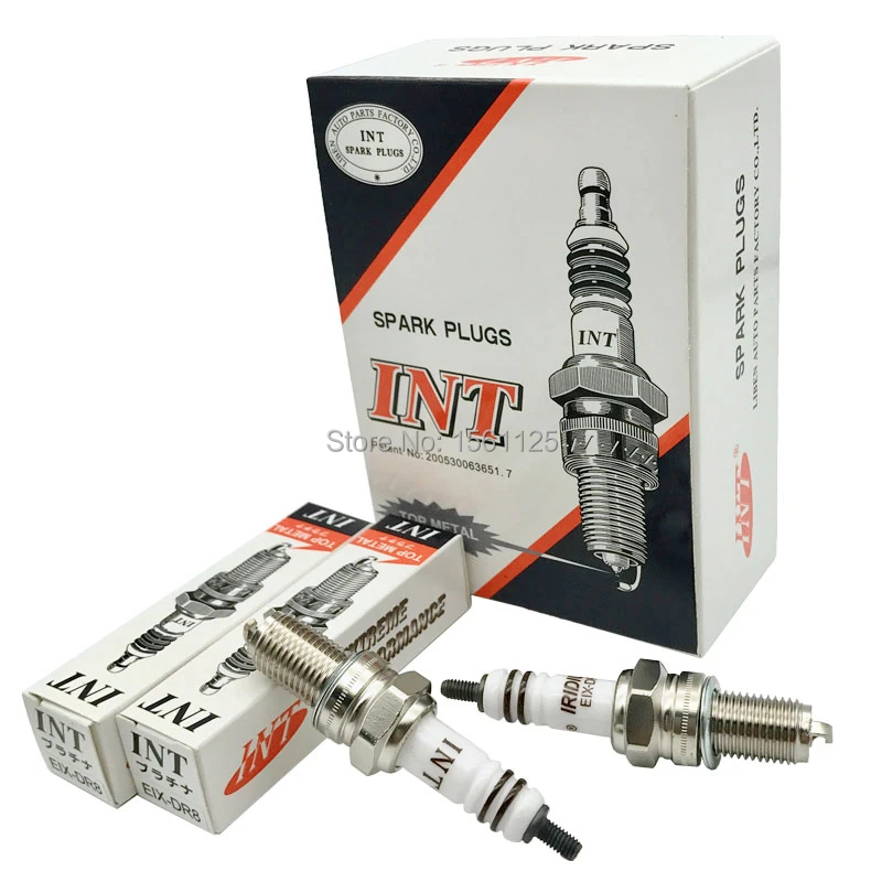 Иридиевый мотоциклетный Свеча зажигания EIX-DR8 для DPR8EIX-9 DPR8EA-9 DR8EIX DR8EA DR8EGP IX24 IX24B X24ESRZ-U X24ESZU9 R6G A6GC XS4163
