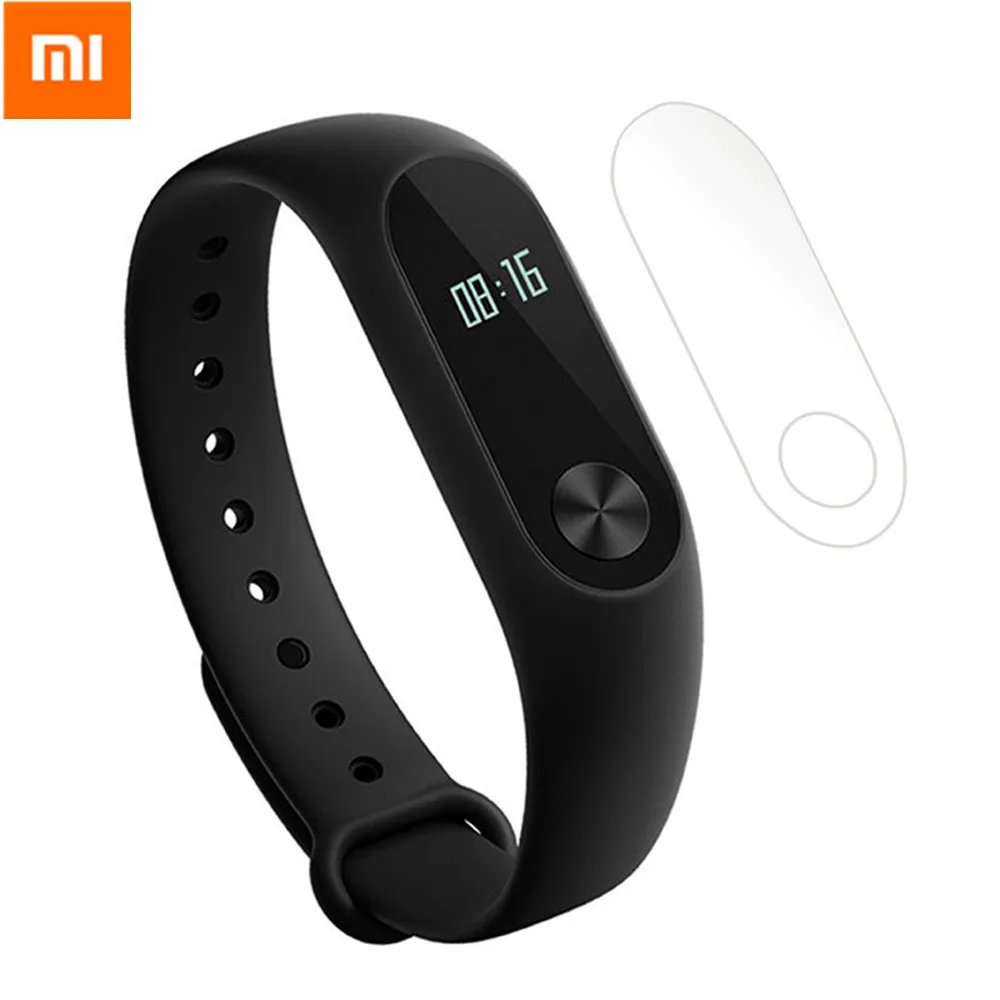 Оригинальный Xiaomi mi Группа 2 Смарт фитнес браслет Touchpad трекер сна IP67