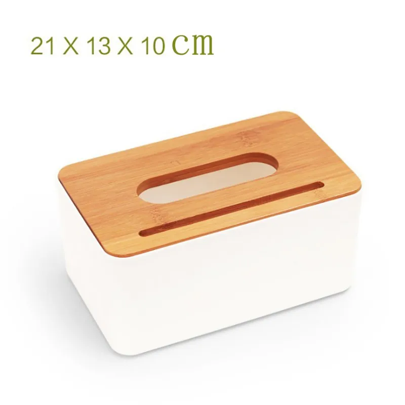Rectangle 4 размера бумажный рулон, деревянная коробка для салфеток для дома, ванной комнаты, автомобильная коробка для салфеток, контейнер для полотенец, салфеток, держатель для салфеток, новинка - Цвет: Rectangle