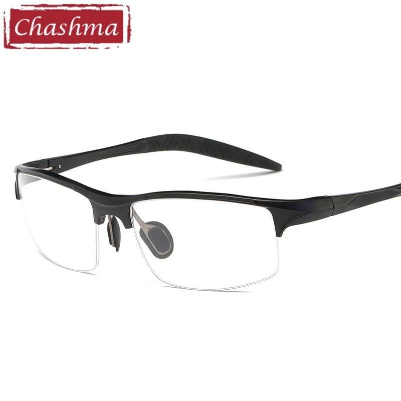 Брендовые мужские очки Chashma в спортивном стиле оправа из алюминиево магниевого