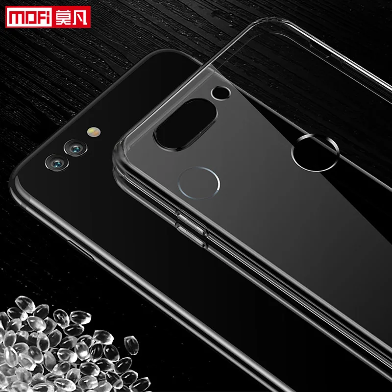 Прозрачный чехол для Huawei Nova 2 мягкий из ТПУ силикона задняя крышка Mofi прозрачный 5