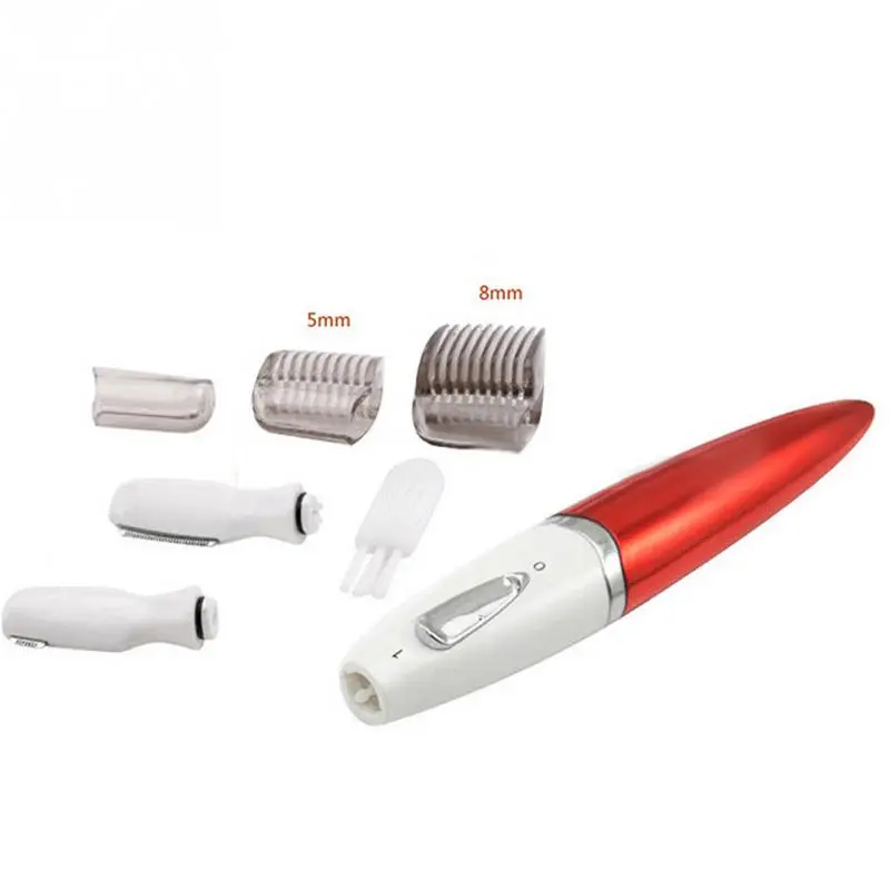 Micro Precision Электрический Бровей Триммер Линии Бикини Бритвы Лицо Сухой-Бритвы |