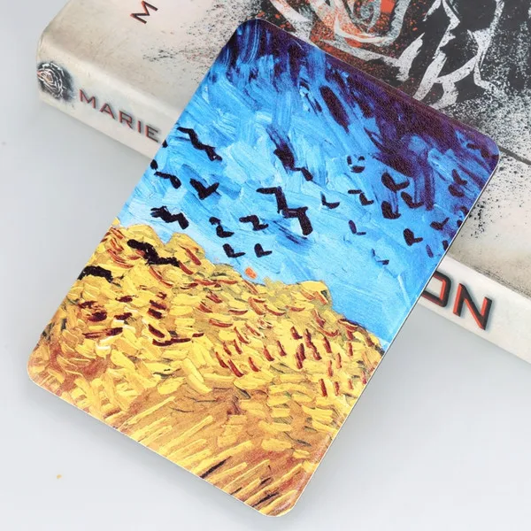 No.7 Smart cover чехол для Amazon kindle Paperwhite 4 выпущен 10th E-читатель ультра тонкий 6 дюймов kindle paperwhite 4 Ван Гог чехол - Цвет: No.7