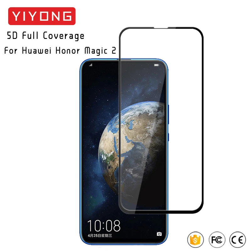 YIYONG 5D полное покрытие стекло для huawei Honor Magic 2 закаленное Magic2 экран протектор