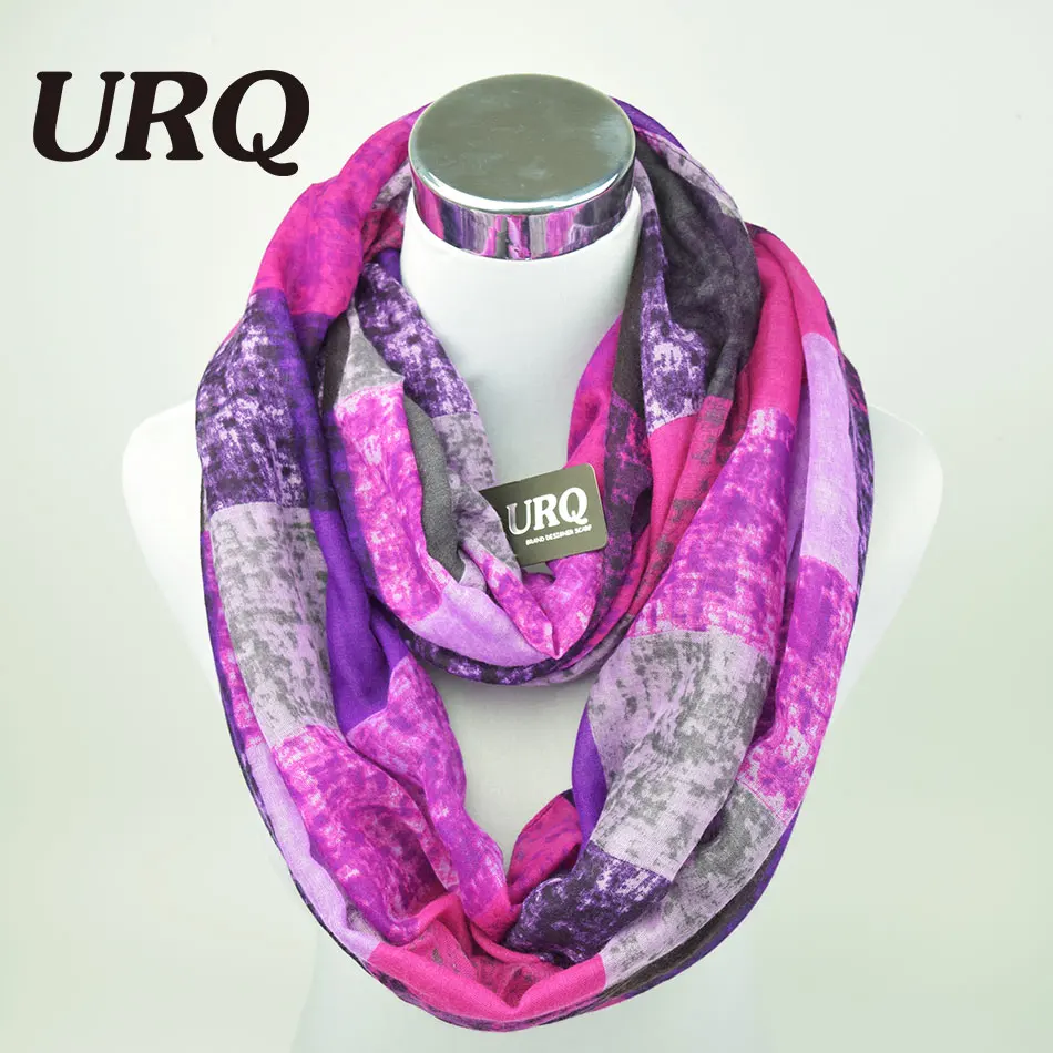 Шарф Infinity для женщин модные дизайнерские зимние трубчатые шарфы теплые