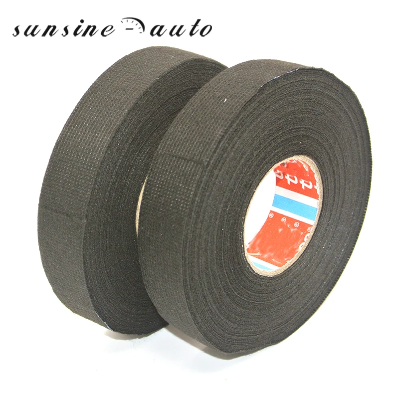 

16pcs Original 51608 Car Cloth Tape Flannelette Public Wire Harness Engine Room Temperature Resistance Tape Tesa Adhesive Tape