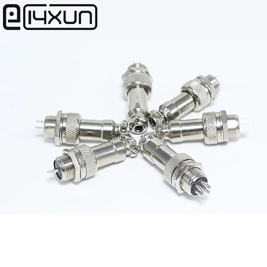 1 комплект GX12 XLR 12 мм 2 3 4 5 6 7 штырьков|Соединители| |
