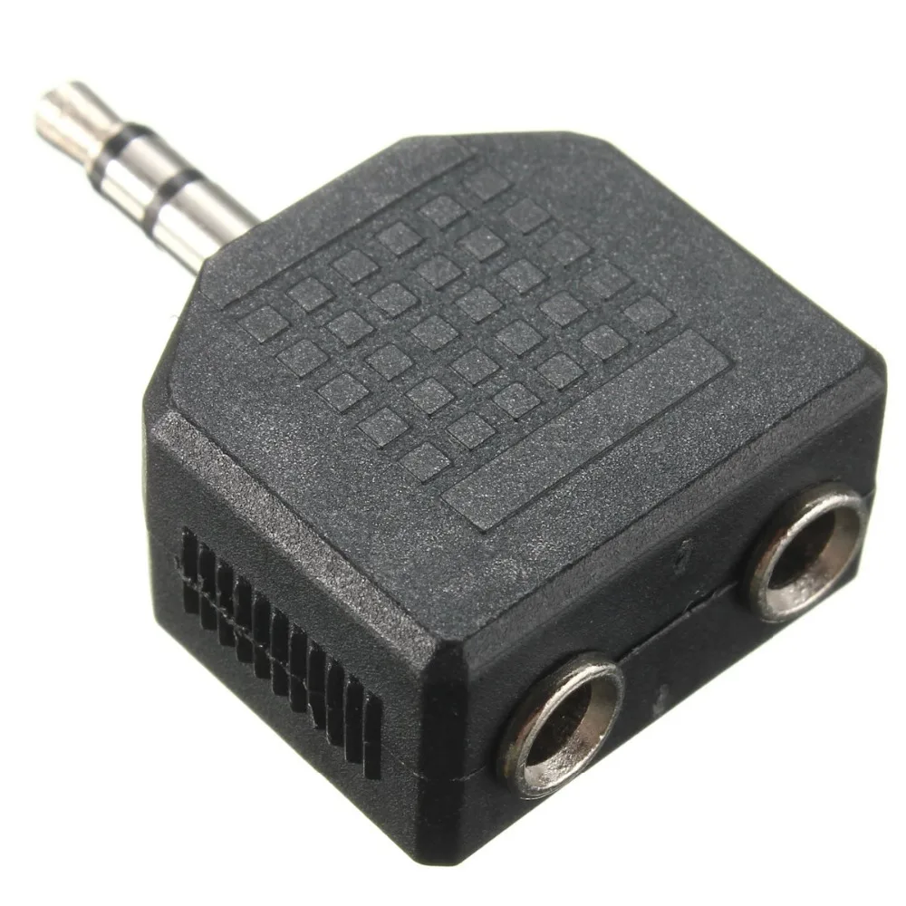 Mini Stereo Male 3 5 мм Jack 1 2 dual female Y сплиттер кабель аудио адаптер для iPhone Samsung Наушники