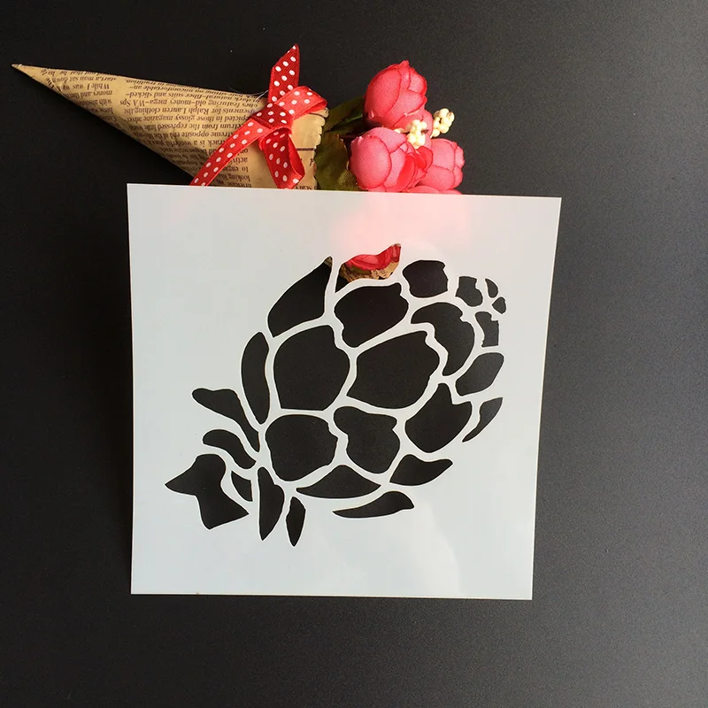 1 лист слоев ананасов трафареты для сделай сам Скрапбукинг/фотоальбом