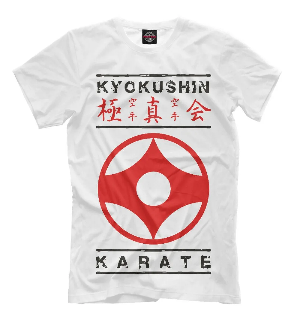 

Kyokushin Karate New T-Shirt Sport Fight 2019 Hot Sale New Fashion Brand O-Neck Oversize Style Tee Styles Funny T Shirt