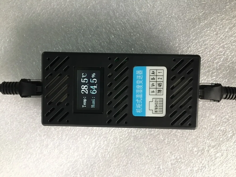 Датчик температуры и влажности в шкафу OLED ЖК экран самоподсветка ночное видение