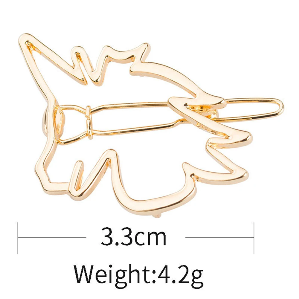 Заколка для волос из полигона заколки рождественские подарки девочек Милая