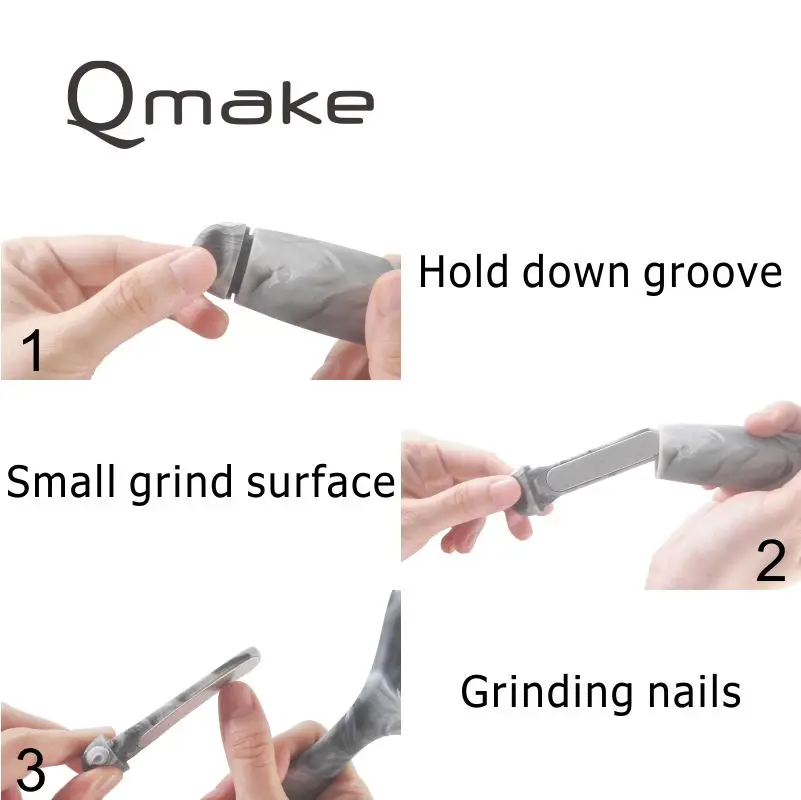 Профессиональная двухсторонняя Терка Qmake matel для ног Рашпиль терка сухой грубой