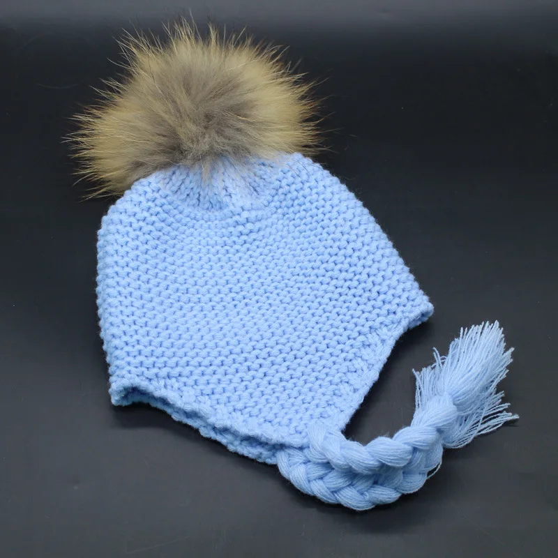 Шапка для младенца 1-4Years маленьких детская шапочка теплые зимние шерстяные