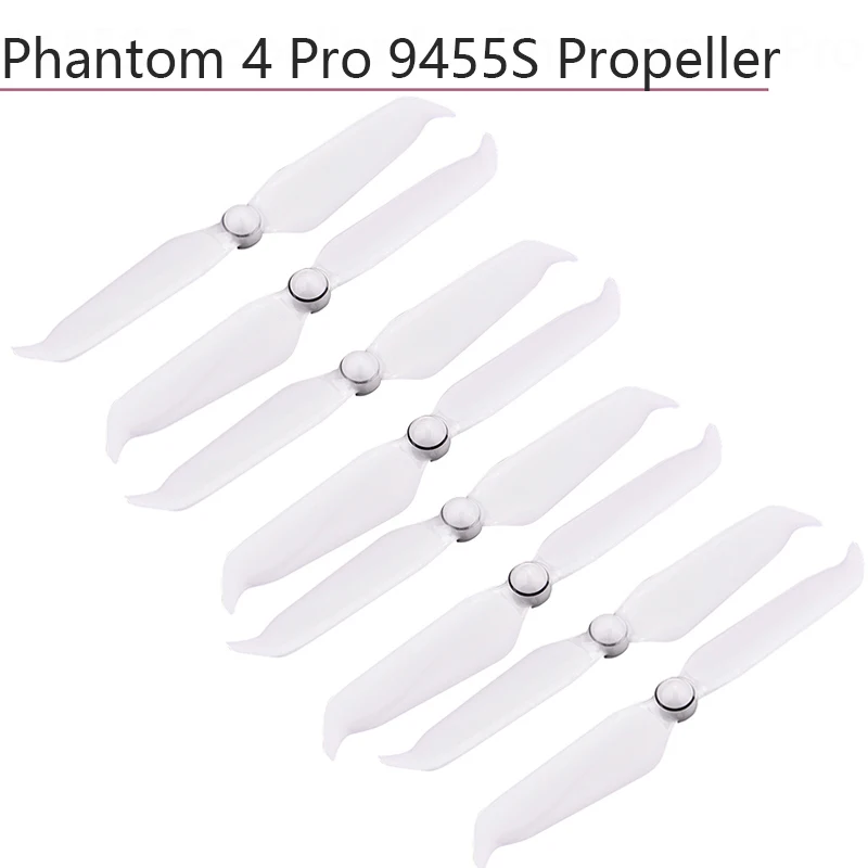 8 шт. низкошумные пропеллеры для дрона быстросъемные лопасти 9455S DJI Phantom 4 Pro V2.0 CW CCW