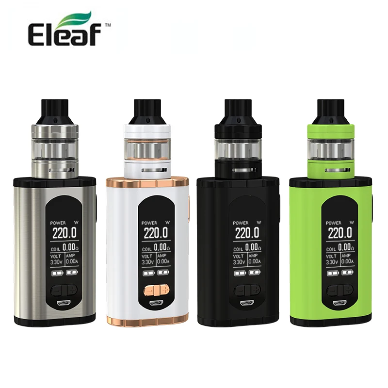 Eleaf Invoke с Элло т 220 Вт 2 мл/4 мл стартовый набор питание от двух 18650 ячеек eleaf elektronik