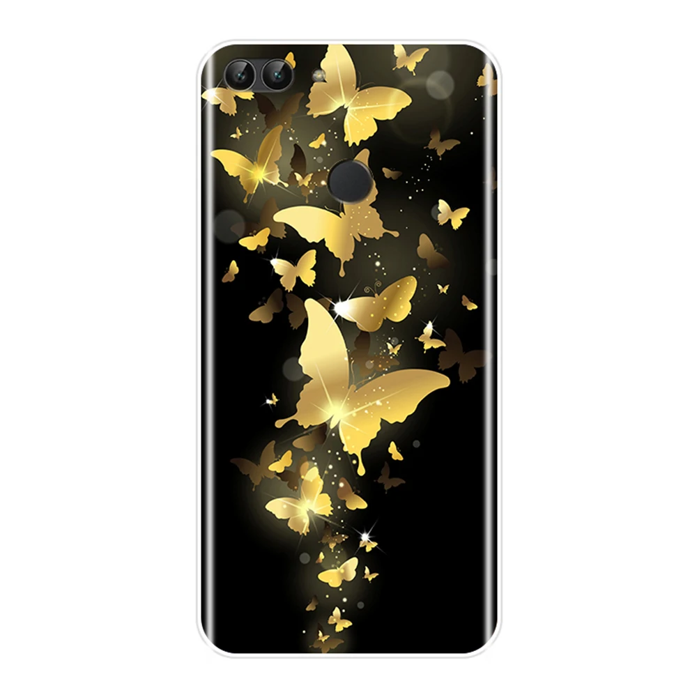 Мягкий чехол из ТПУ для Huawei P8 P9 P10 P20 Lite 2017 силиконовые чехлы телефонов Mini P Smart Plus Pro