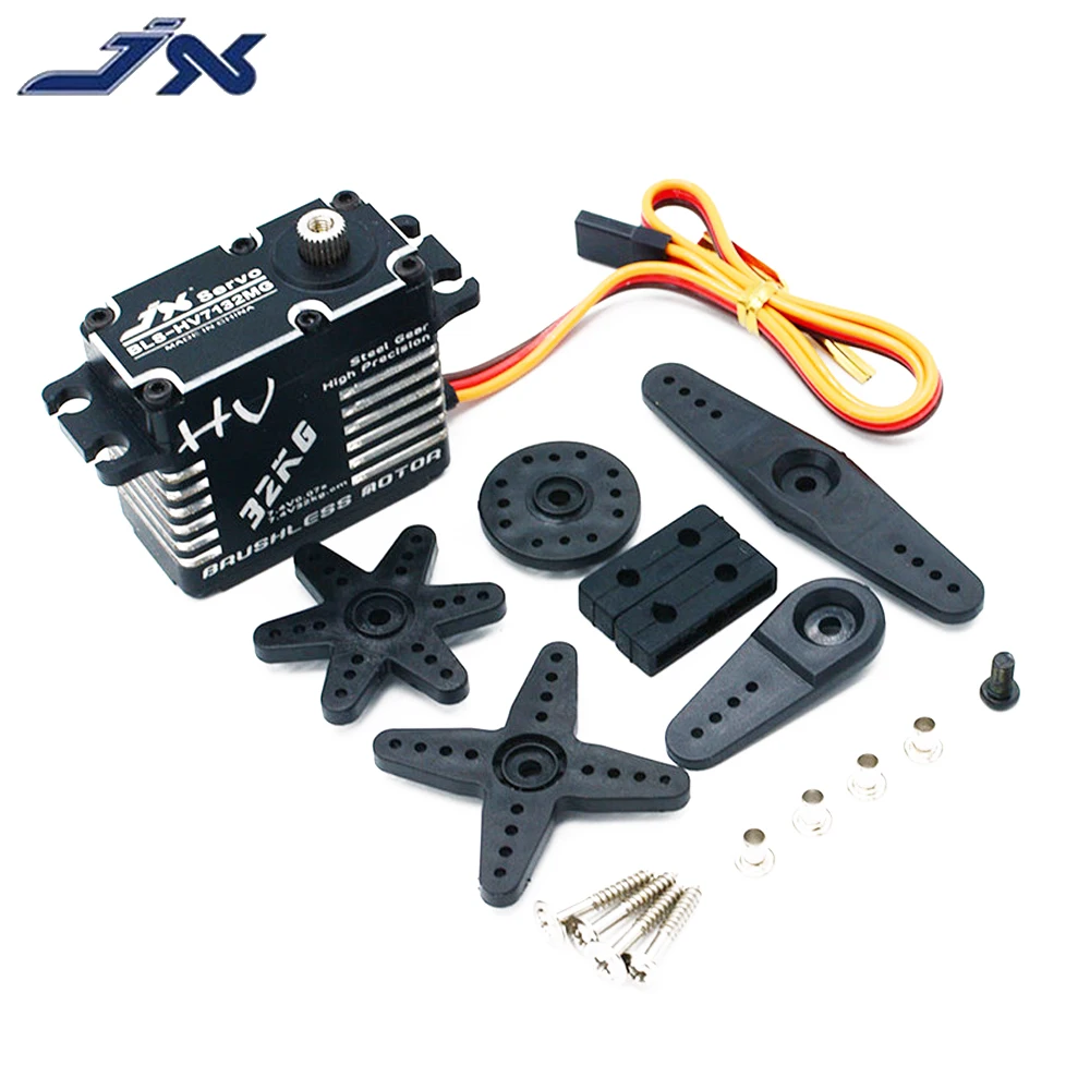 JX BLS-HV7132MG 32 кг металлические рулевого управления цифровой Шестерни HV сервопривод