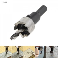 durable and practical 17mm hss hole saw cutter drill bits for pistol bench magnetic air gun drills