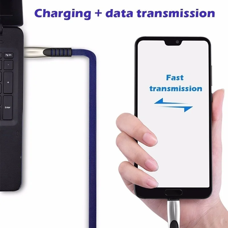 3.0A type C USB быстрое зарядное устройство кабель синхронизации данных для samsung S10 A7 A5 zte Axon 7 9 10 Pro Nubia Z17 mini Realme X мобильный телефон