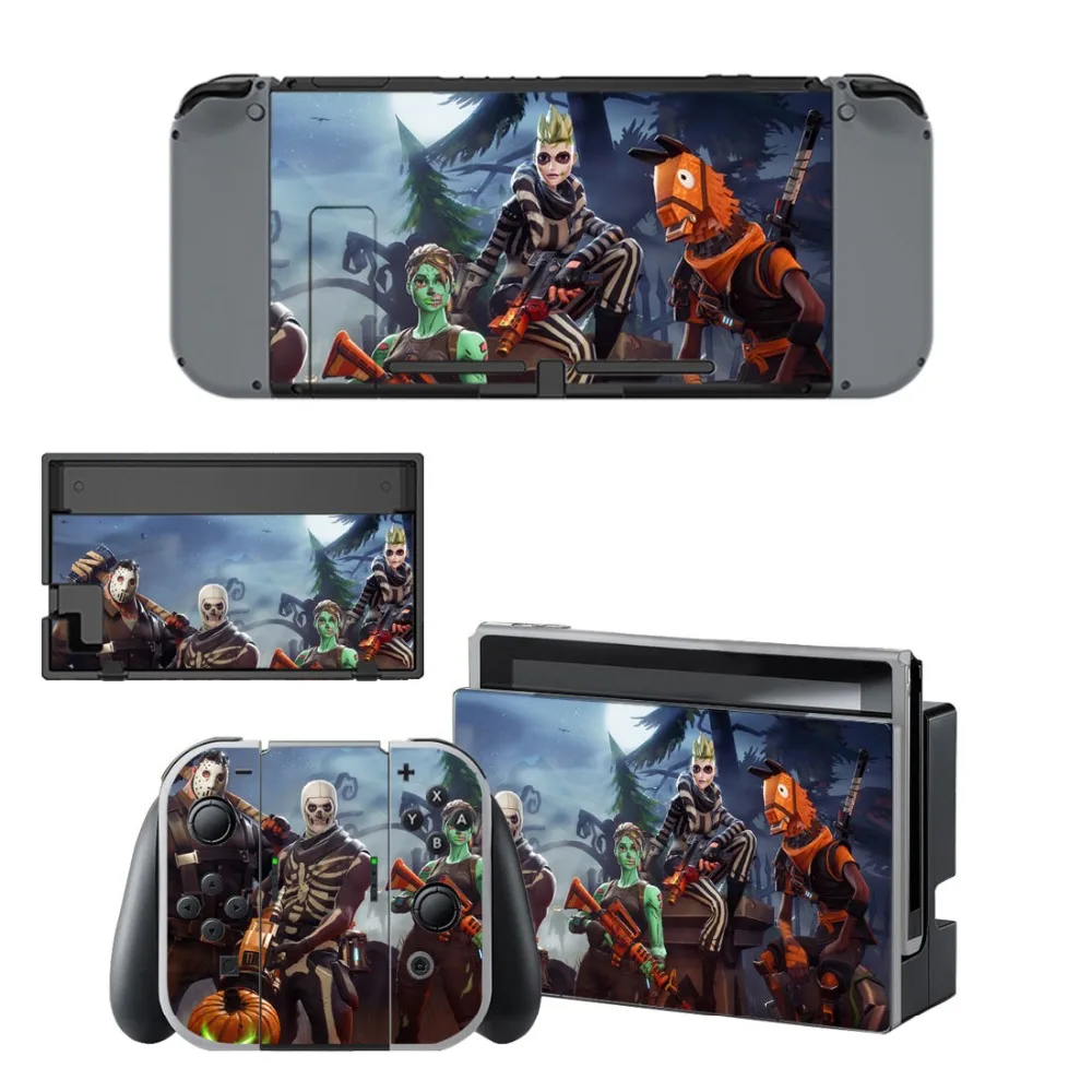 Новая наклейка виниловая наклейка для nintendo Switch NS консоль+ контроллер+ подставка держатель Защитная Наклейка s