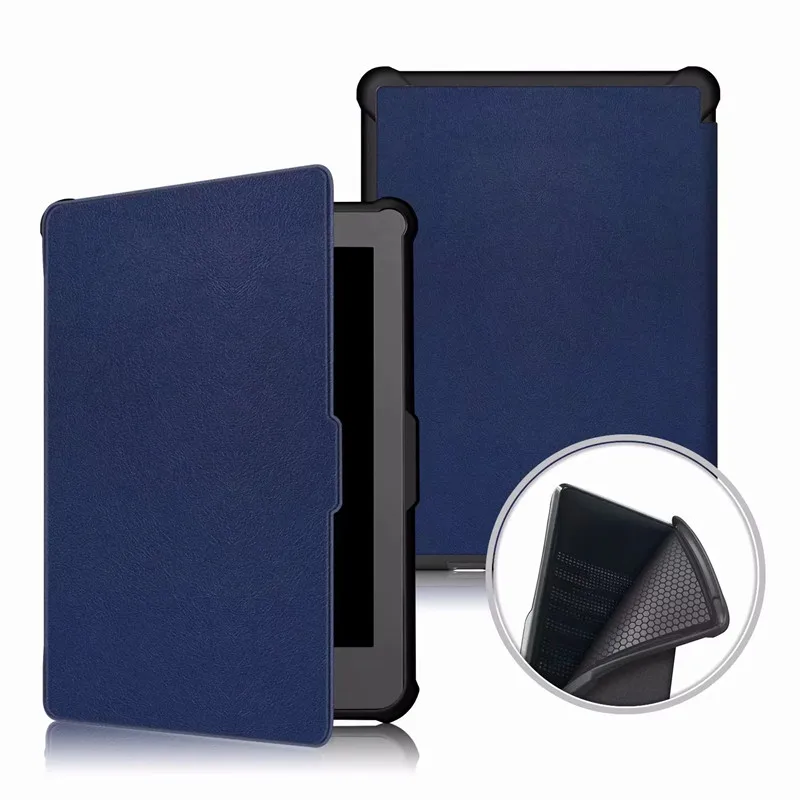 B Для Kobo Clara Прозрачный HD чехол умный кожаный силиконовый защитный чехол Funda для Kobo Clara HD чехол Hoesje 6,0 дюймов+ подарок - Цвет: B