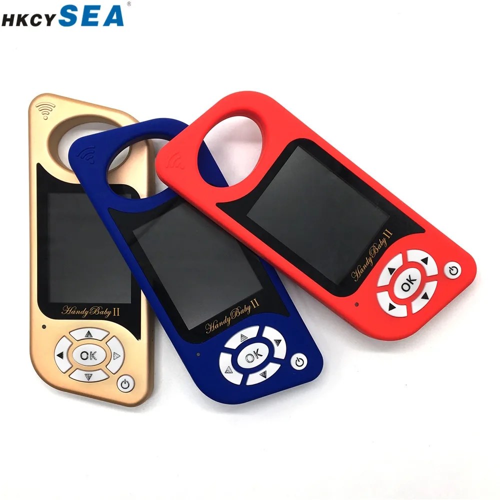 Горячая JMD Handy Baby II автоматический ключ инструмент для 4D/46/48/G чипы программист Handy Baby 2 мульти-язык+ G и 96 бит 48 функции