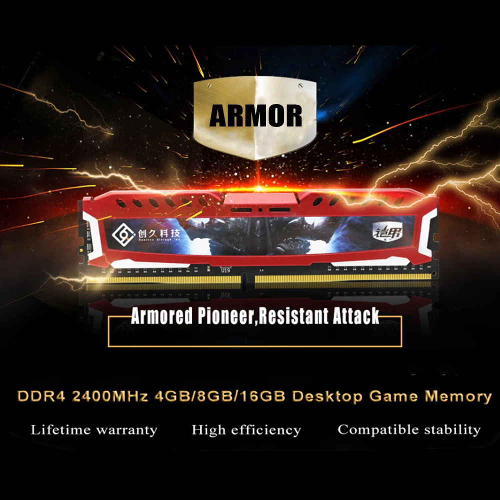Reeinno ram ddr4 4GB 8GB 16GB 2400MHz 1 2 V 288pin высокая производительность высокоскоростная