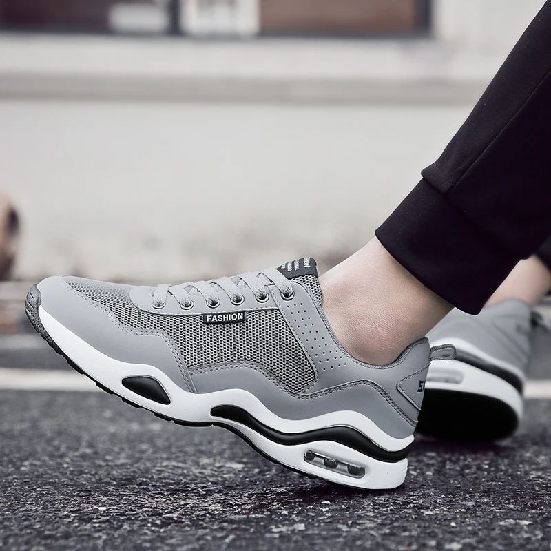 

Male Brand Trainers Breathable Fashion Sneakers Men's Footwear Adult Casual Shoes Summer Man Krasovki Air Cushion Zapatos Hombre