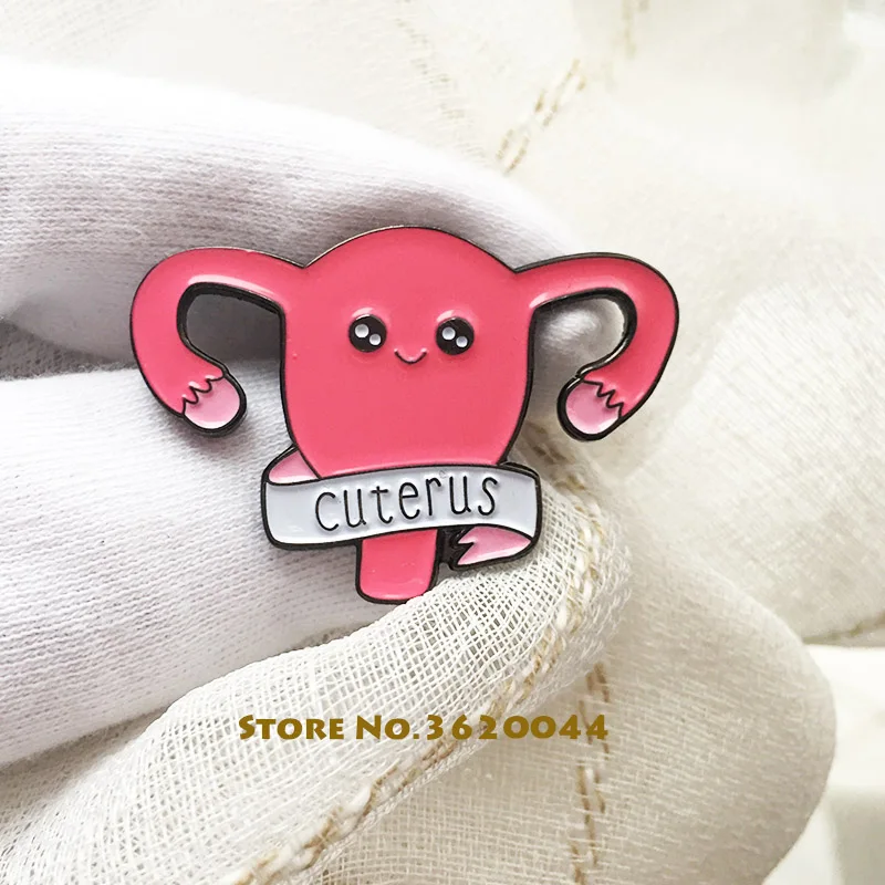 20 шт оптом Uterus феминистские значки и броши для женщин подарок металл ремесло 1
