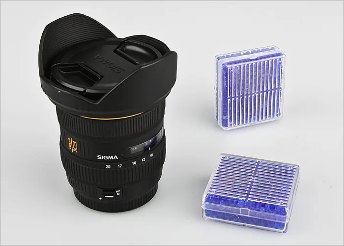 1 шт. многоразовый Силикагель Осушитель влагопоглощающая коробка для объектива