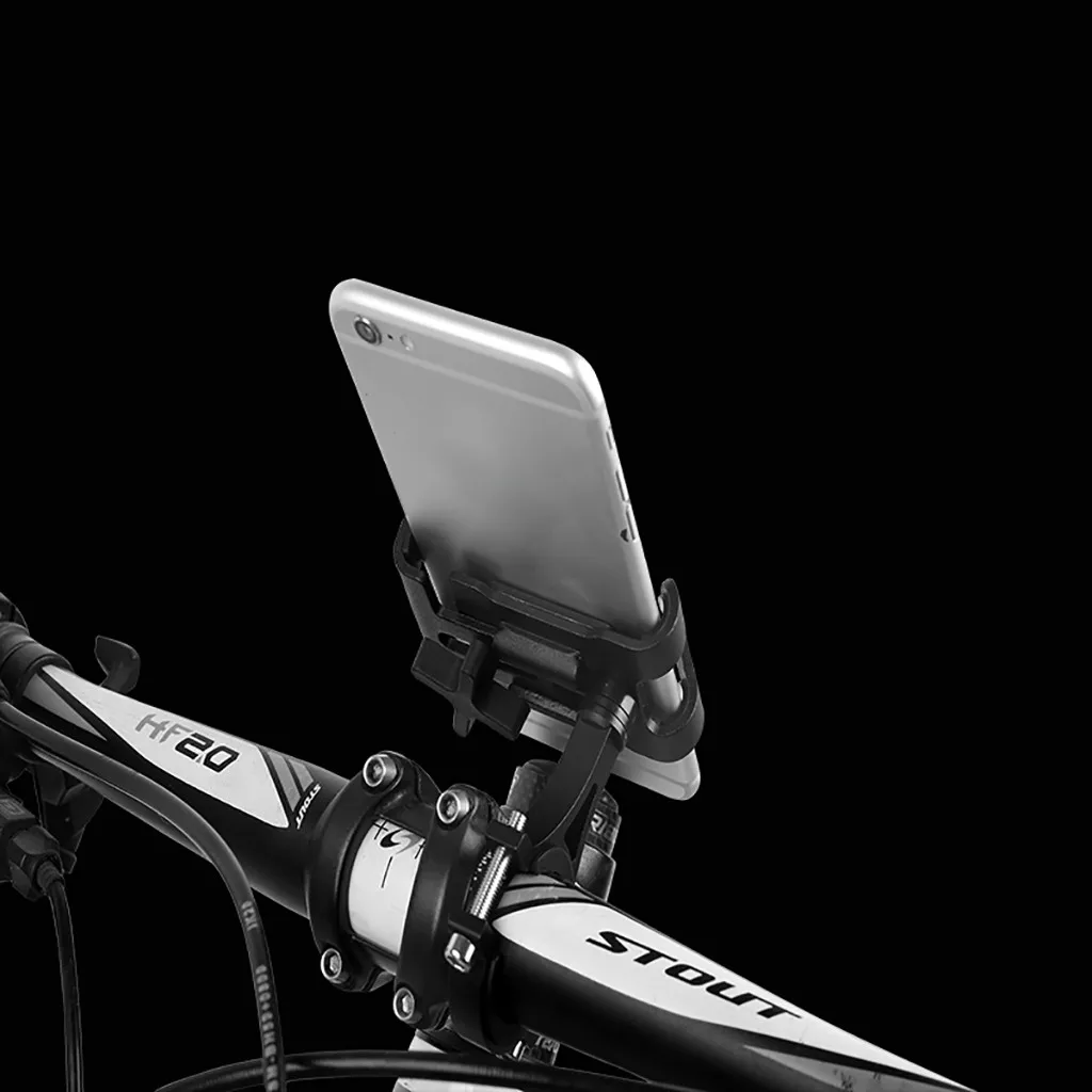 2019 Hot sale Universal Motorcycle Bike Bicycle Handlebar Mount Holder For Ipad Cell Phone Can rotate Accessories#p4 | Спорт и