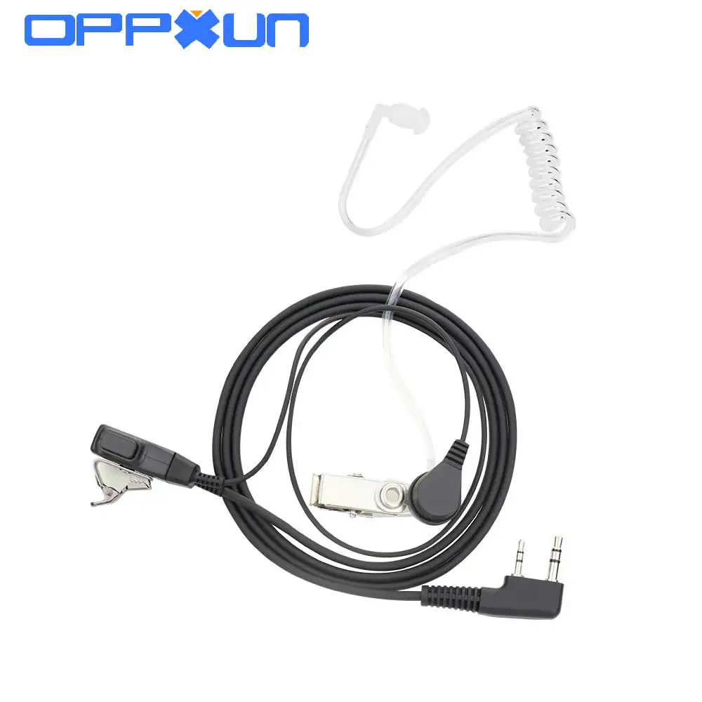 OPPXUN наушник гарнитура анти шум 2 контактный скрытый акустический трубчатый