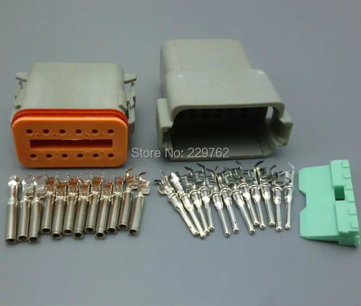 12-контактный автоматический водонепроницаемый разъем электрического провода